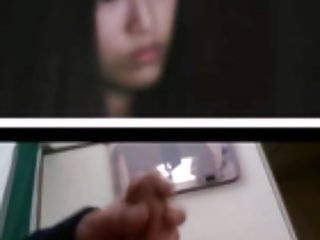 Site pornô, assista em hd coreano menina olha para o meu diploma no bate-papo de vídeo